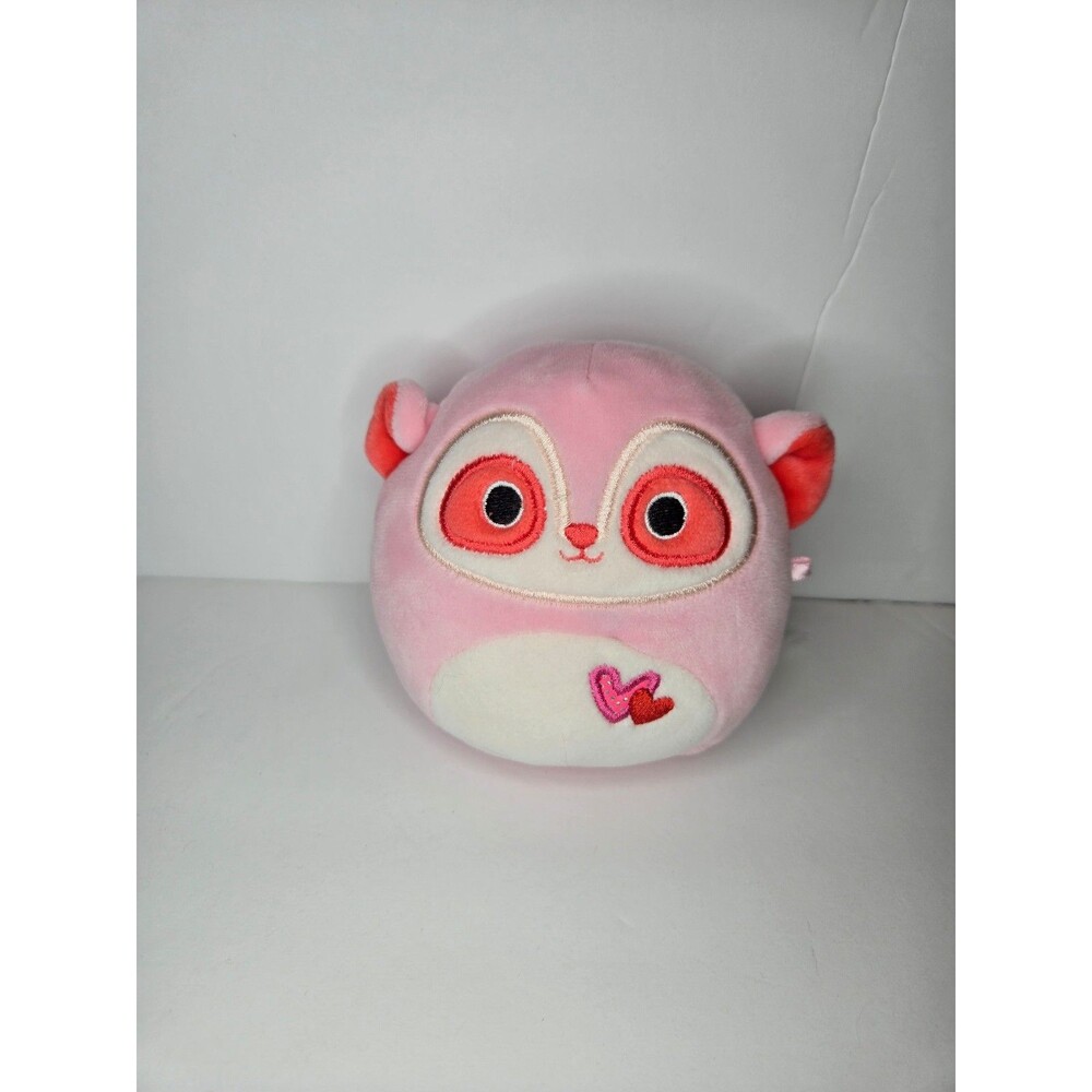 Squishmallows 3" Jamar the Pink Lemur Valentine's Day Plush Toy
